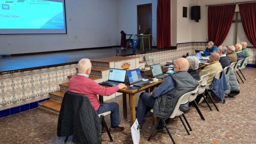 Taller celebrado en Erustes (Toledo).